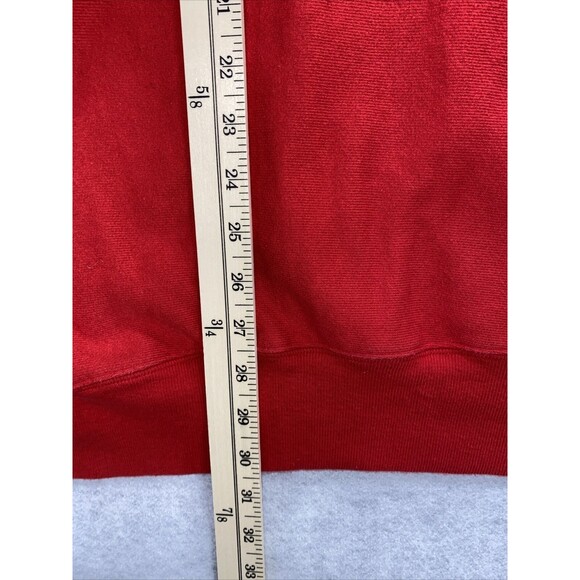 Vintage Champion Authentic Athletic Apparel Red 3XL Crewneck Sweatshirt C240 - Picture 6 of 8